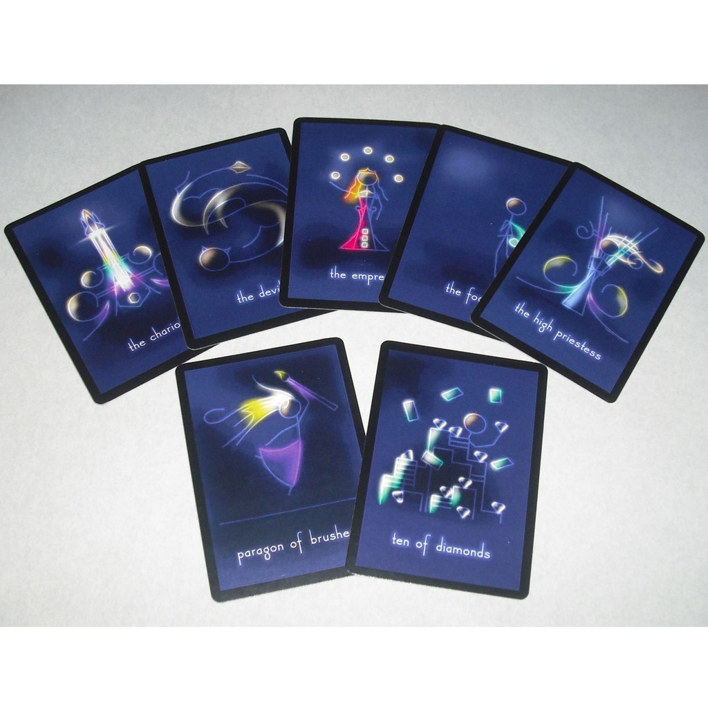 Bộ Bài Celestial Stick People Tarot (Mystic House Tarot Shop) - Bài Gốc Authentic Chính Hãng 100%