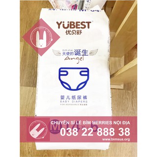 Bỉm Dán/Quần YUBEST ANGEL full size S90 Dán/M84 Dán/L78 Dán/XL dán/L78 Quần/XL72 Quần