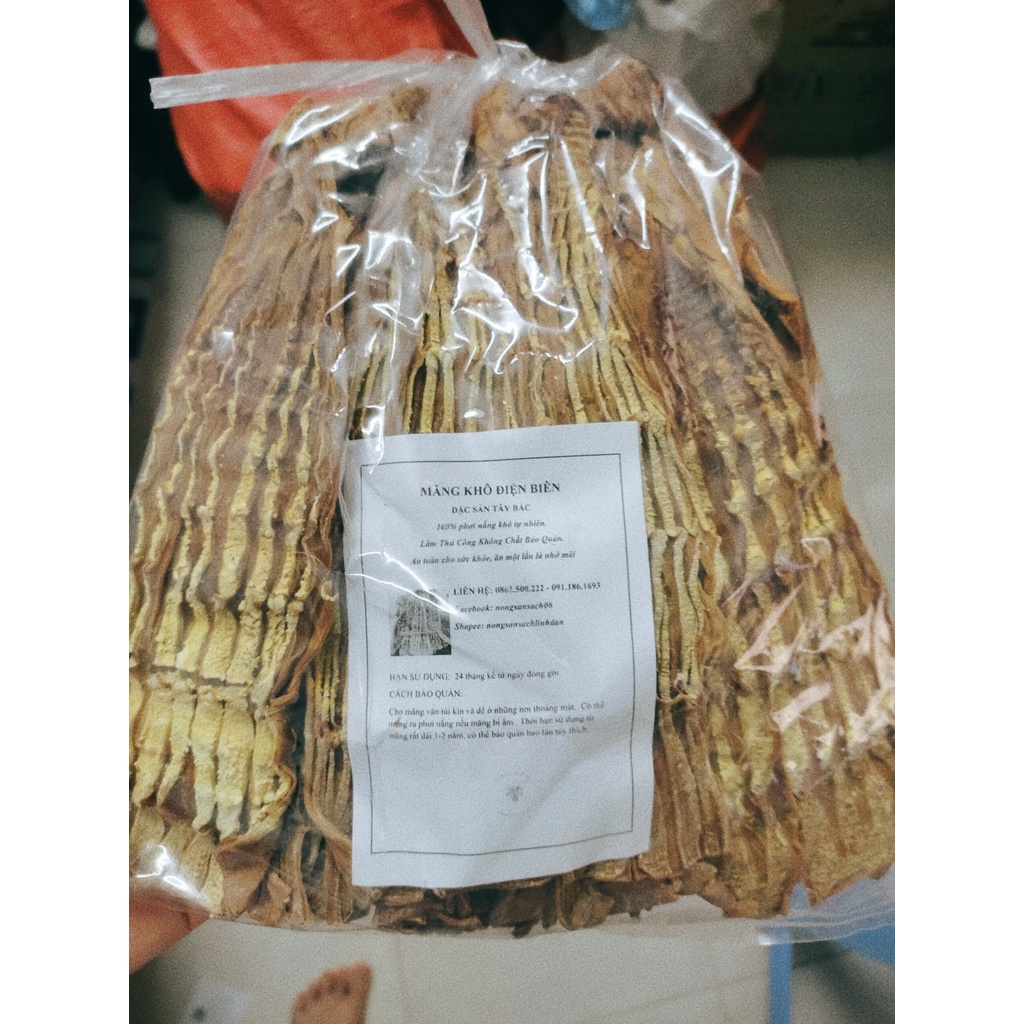 Búp măng nứa khô Điện Biên búp non - phơi kỹ- Đặc sản Tây Bắc Homemade [Nông sản sạch Linh Đan] | BigBuy360 - bigbuy360.vn