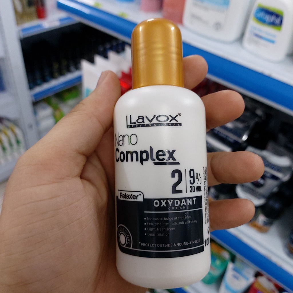 Oxy Nhí Trợ Nhuộm Siêu Dưỡng Lavox Nano Complex 100ml
