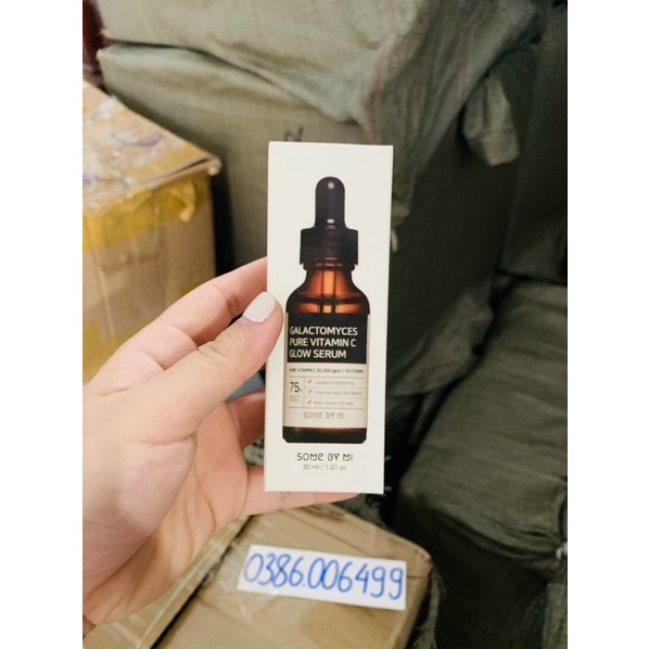 [Trắng da 100%-Hàng Auth] Tinh Chất Dưỡng Trắng Chống Lão Hóa Some By Mi Galactomyces Pure Vitamin C Glow Serum 30ml