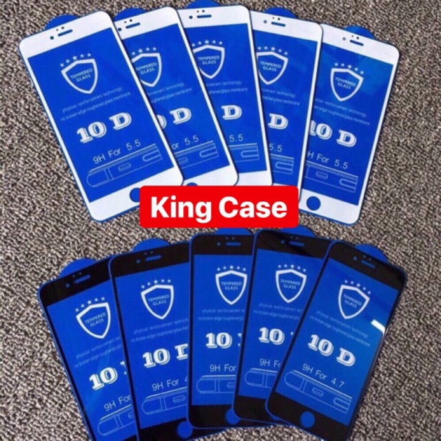 Cường Lực Iphone Full màn hình 10D,9D các dòng ip 6,6s,7,8,7P,8P,X,XR, XSMAX,11,11PRO,11PROMAX | BigBuy360 - bigbuy360.vn