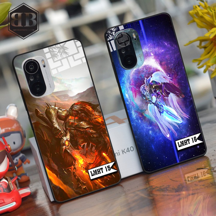 Ốp lưng kính cường lực Xiaomi Redmi K40 ( Poco F3 ) / Redmi K40 Pro liên minh huyền thoại