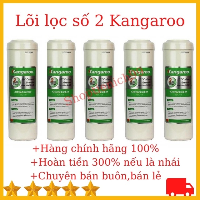 [Mã ELFLASH5 giảm 20K đơn 50K] [GIA SIÊU RẺ] Lõi Lọc Kangaroo Số 2 Hàng Chính Hãng Giá Rẻ