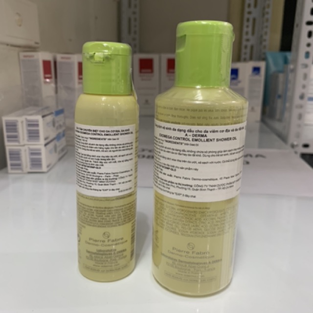 Sữa tắm ADERMA EXOMEGA CONTROL Shower Oil cho da khô, da cơ địa | BigBuy360 - bigbuy360.vn