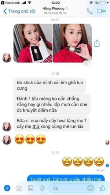 KEM NỀN BB STICK CHE KHUYẾT ĐIỂM, 100% chính hãng | BigBuy360 - bigbuy360.vn