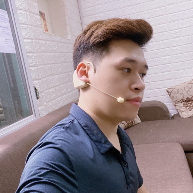Micro Audiosing M03 màu da người hạt gạo Livestream và kết nối âm ly loa có sẵn