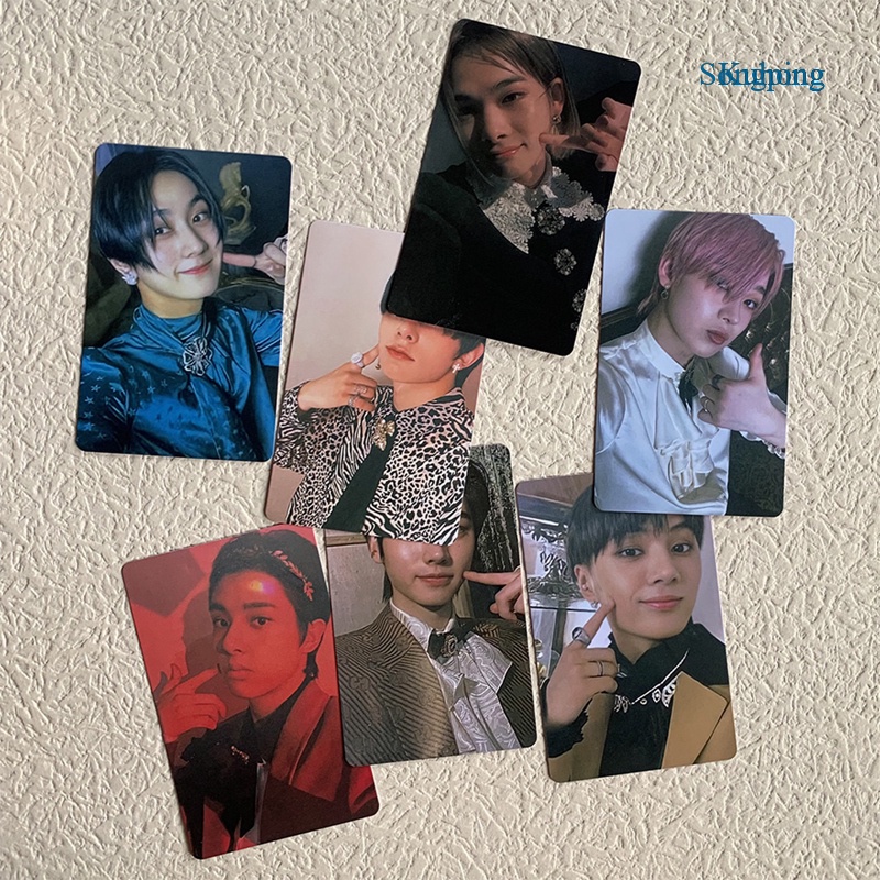 Set 7 tấm thẻ ảnh lomo hình nhóm nhạc Kpop Enhypen