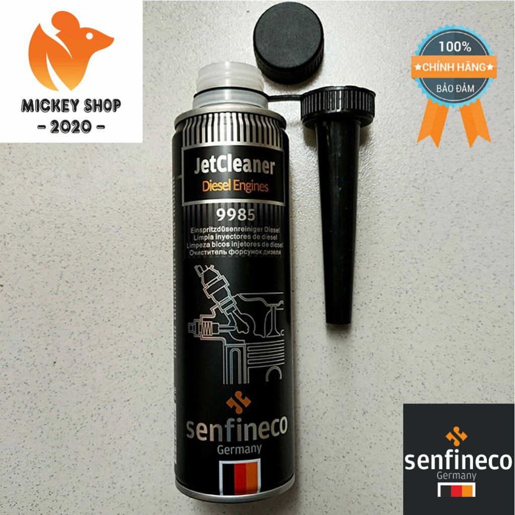 [ 100% GERMANY ] Súc Béc Dầu Senfineco 9985 Diesel Jet Cleaner 300ML - Hàng Đức Chính Hãng