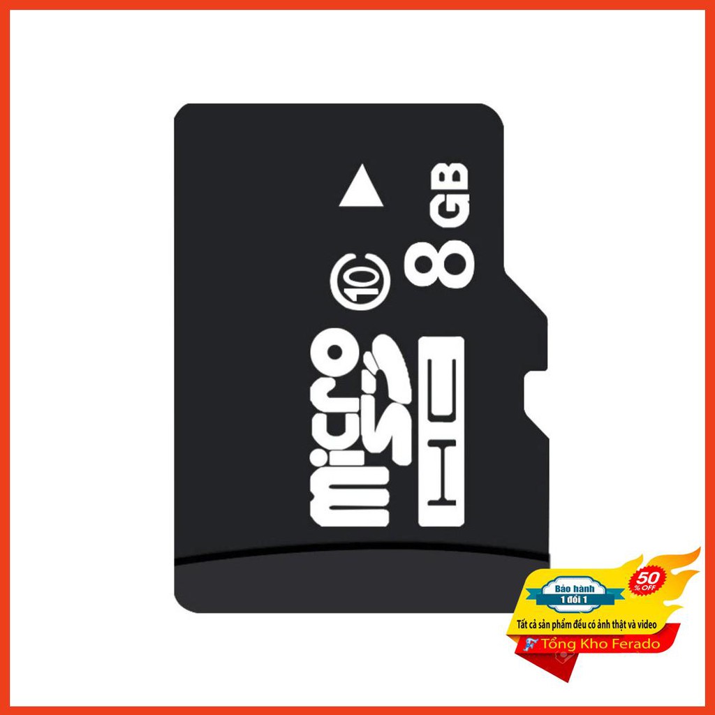 [ Siêu rẻ ] Thẻ nhớ Micro SDHC 8GB Class 10
