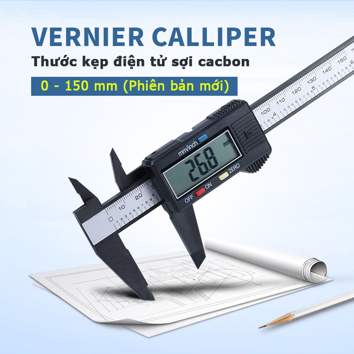 Thước kẹp điện tử 150mm