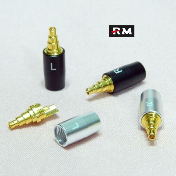 Phù Hợp Đầu Nối Dây Cáp Tai Nghe Bằng Đồng Co Giãn Mạ Vàng Cho Sennheiser IE40PRO IE40