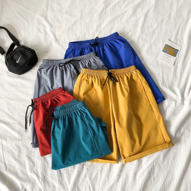 Quần short ống rộng thoải mái thời trang hè cho nam