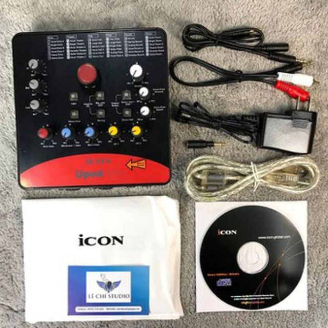 Combo thu âm livestream cao cấp mic Takstar pc K600 ,sound card icon pro, Full phụ kiện