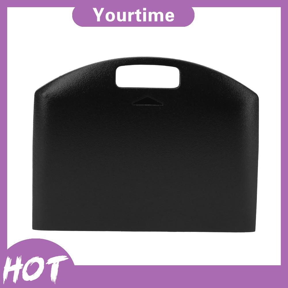 (Black) Battery Back Door Cover Case Replacement for Sony PSP 1000