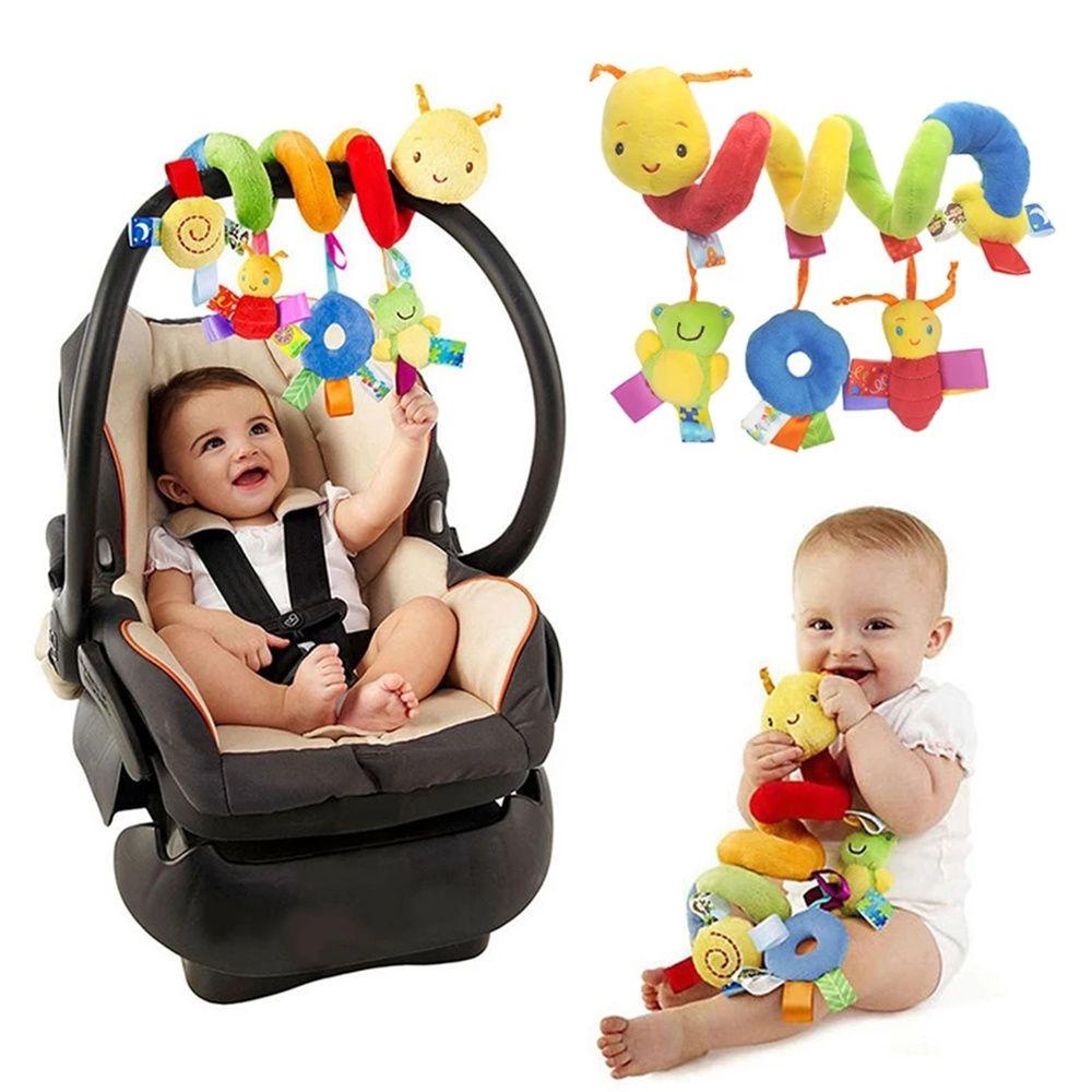 Đồ Chơi Thú Nhồi Bông Treo Giường Ngủ Em Bé Nhiều Màu Sắc