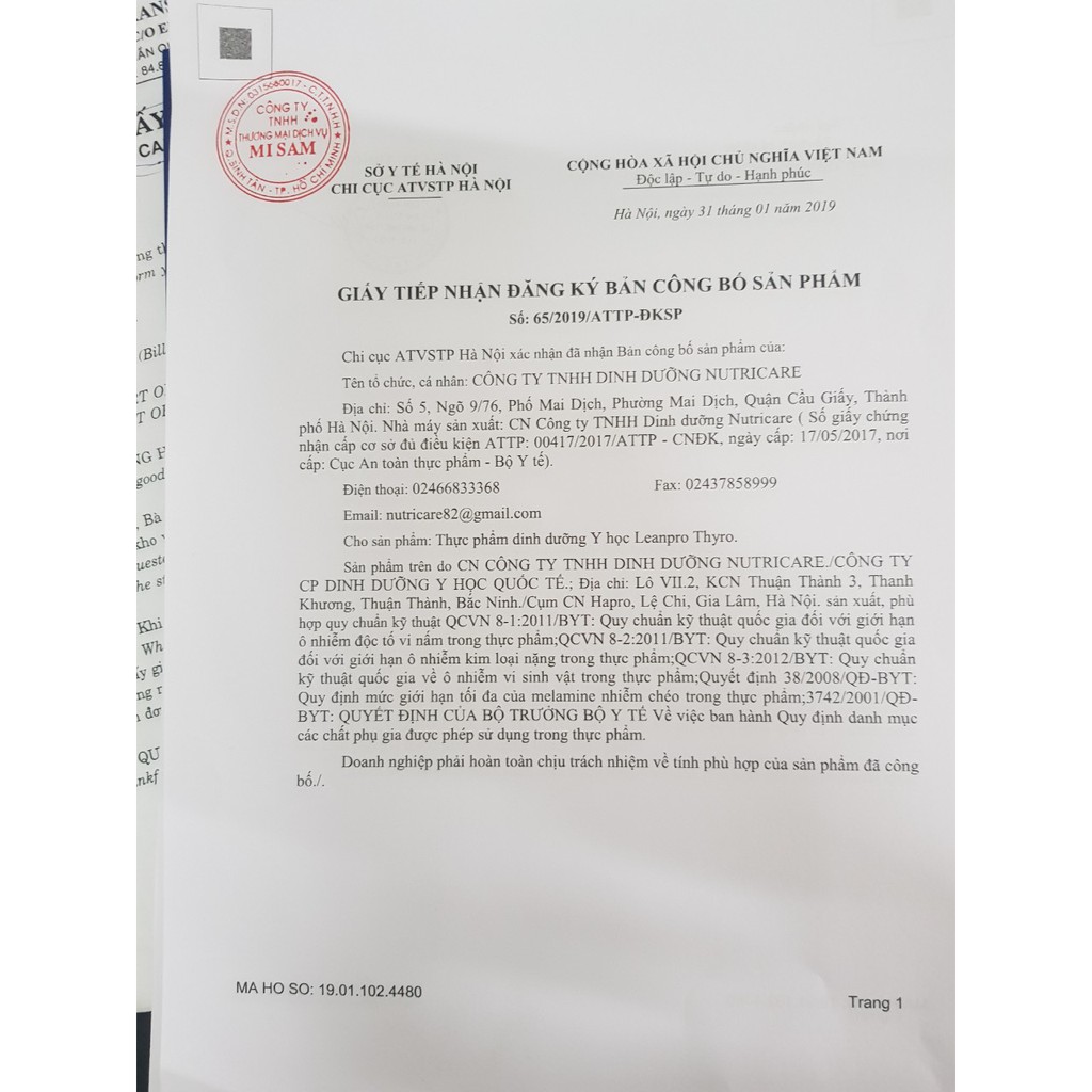 Sữa Leanpro Thyro 900g - Dinh Dưỡng Cho Tuyến Giáp