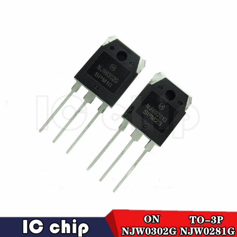 1 Cặp NJW0281G NJW0302G NJW 0228G NJW 0202G Điện Lưỡng Cực Transistor