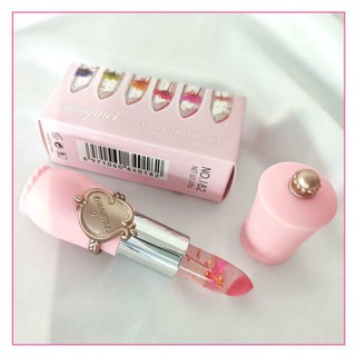 Son Dưỡng Thạch Trong Suốt Có Lồng Hoa Khô Chính Hãng Emaymei