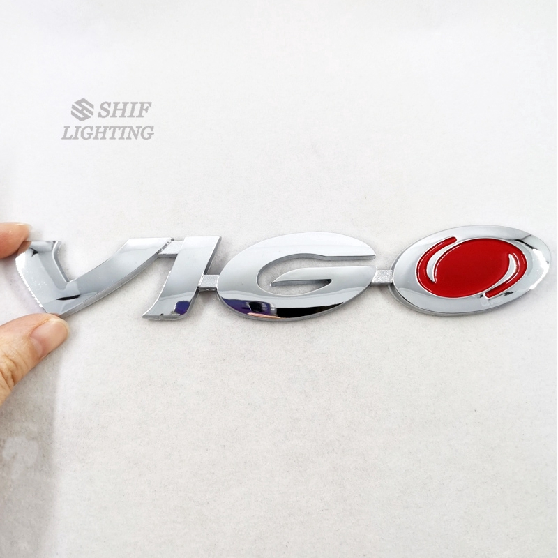 Miếng Dán Logo Vigo Trang Trí Xe Hơi Toyota Hilux