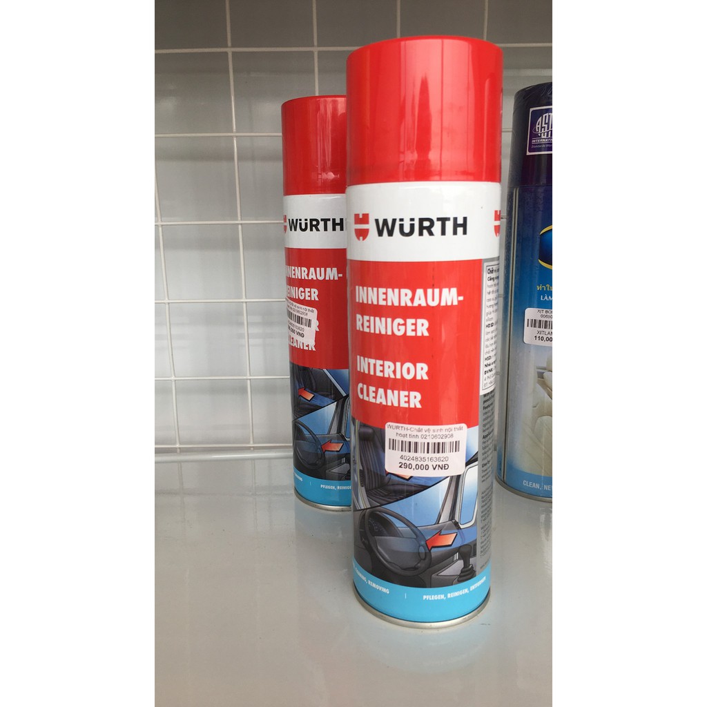 Lọ xịt vệ sinh nội thất Wurth