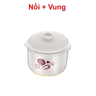 Thố Sứ Nồi Nấu Chậm Bear