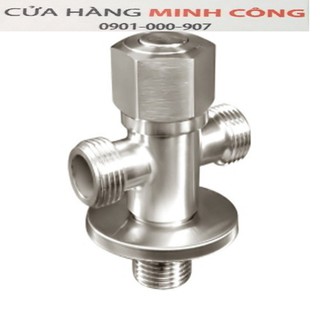 Van T chia bồn cầu Inox SUS 304 - van tê chia nước - T304