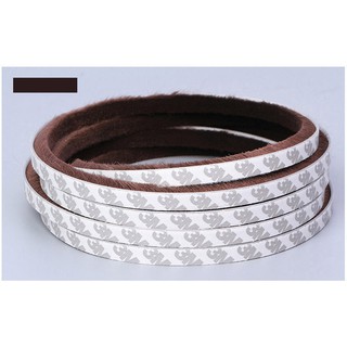 Zoăng Lông Dán Che Khe Hở Cửa Sổ, Cửa Trượt Chống Gió Lùa, Chống Ồn, Bụi Bẩn, Ngăn Côn Trùng  - Hàng Chính Hãng  Cuộn 5m