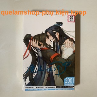 postcard,sticker- ma đaọ tổ sư,hệ thống tự cứu của nhân vật phản diện,thiên quang tứ phúc