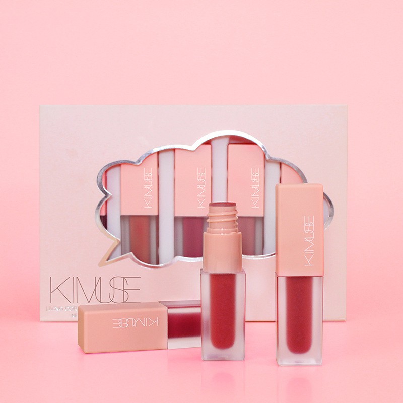 VEET (Hàng Mới Về) Set 5 Thỏi Son Kem Kimuse Tông Lì Chống Nước Lâu Trôi | BigBuy360 - bigbuy360.vn