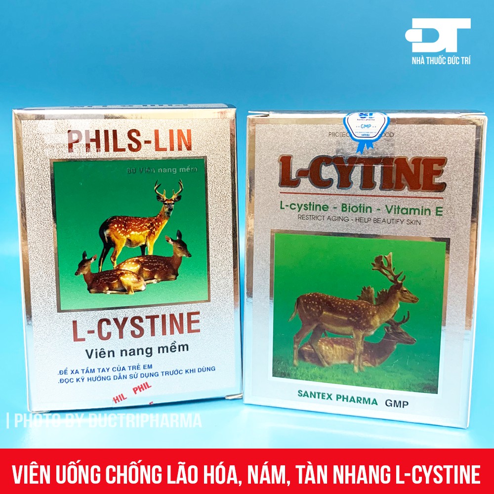 L-CYSTINE PHILS-LIN L-CYTINE - Hỗ trợ giảm sạm da, tàn nhang, mề đay, chống lão hóa