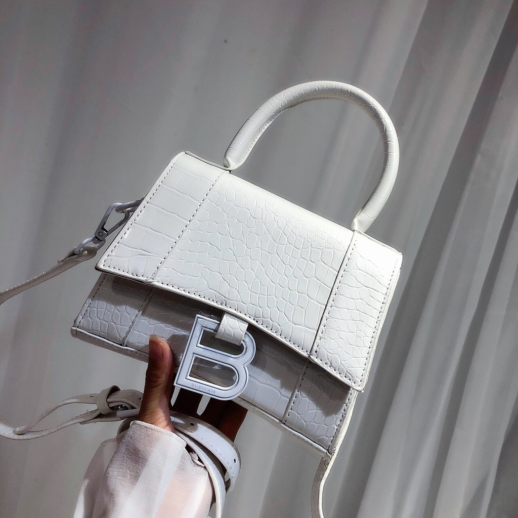 Túi xách nữ balen chữ B da cá sấu giá rẻ HT46 | BigBuy360 - bigbuy360.vn