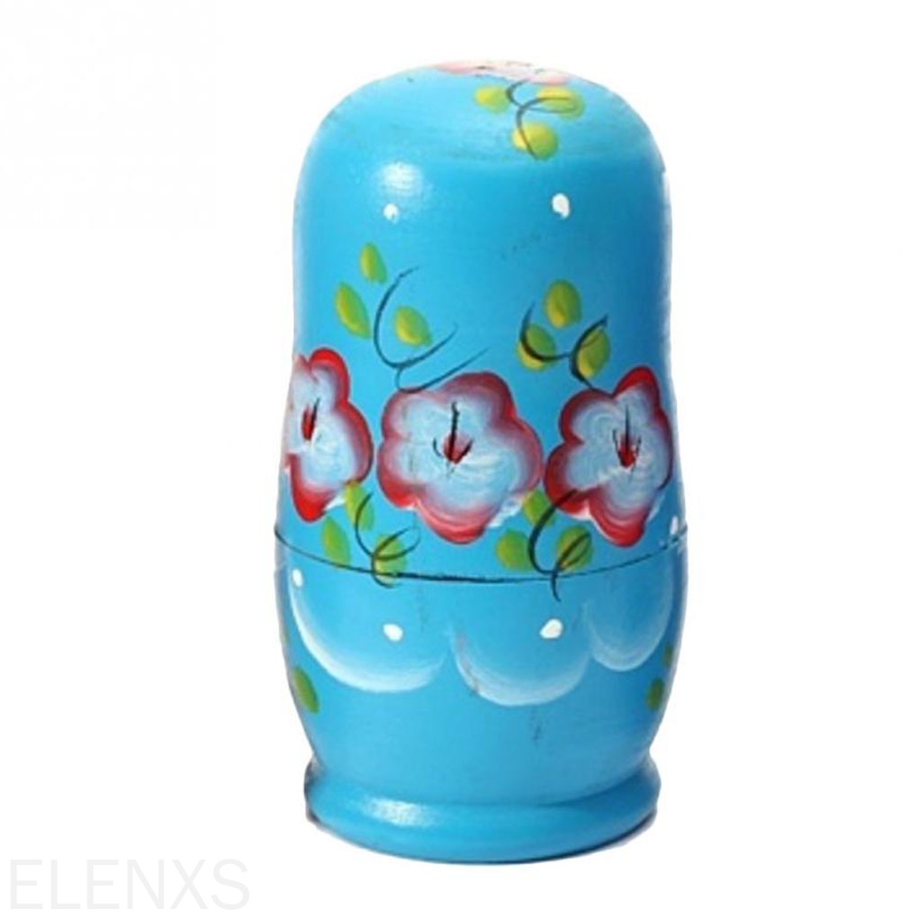 Bộ 5 búp bê Nga bằng gỗ