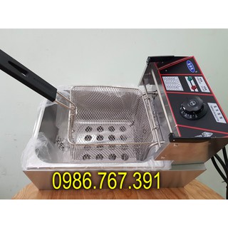 Bếp chiên nhúng đơn chạy điện ZL81 5,5l siêu rẻ, ảnh thật