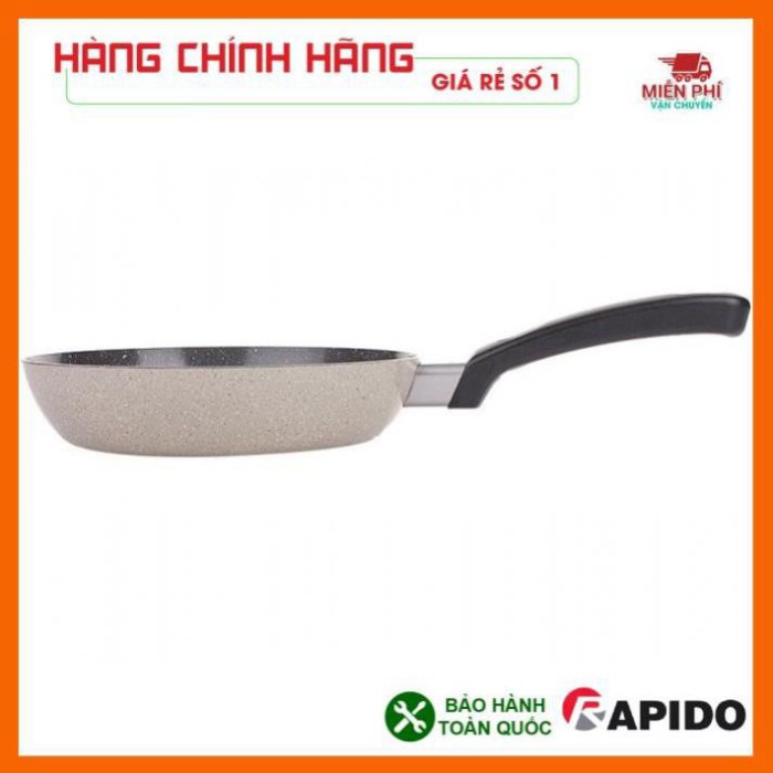 CHẢO ĐÁ LOCK&LOCK COOKPLUS HARD 6223-22CM, lòng chảo làm bằng chất teflon cap cấp