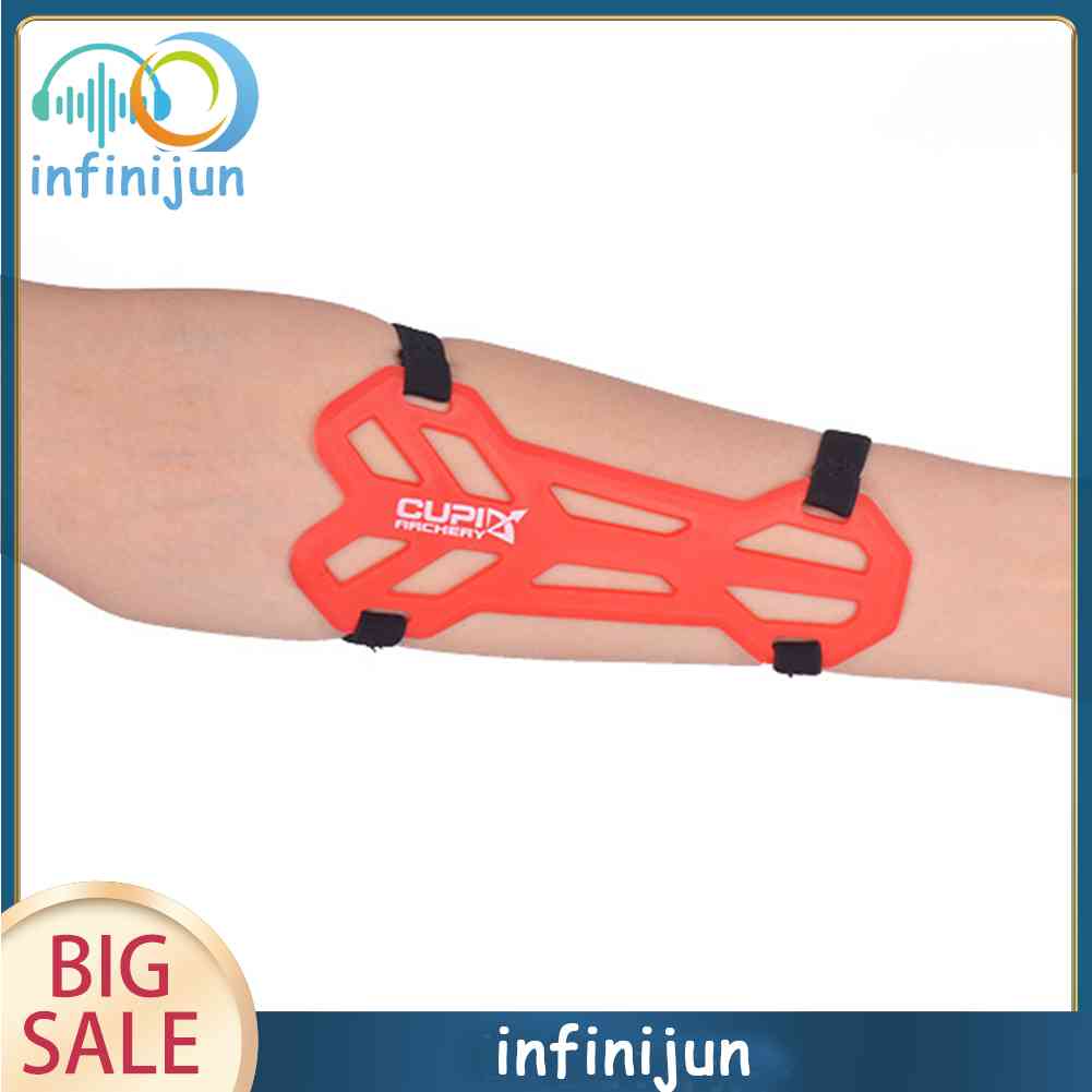 Đai Cao Su Mềm Co Giãn Bảo Vệ Cánh Tay Có Thể Điều Chỉnh Khi Chơi Bắn Cung