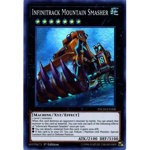 Thẻ bài Yugioh - TCG - Infinitrack Mountain Smasher / INCH-EN008'