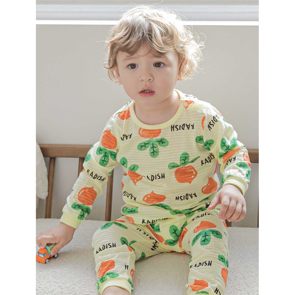 BỘ DÀI TAY CAO CẤP BÉ TRAI CỦA HÃNG CORDII, CHẤT COTTON GIẤY ORGANIC, MẪU CỦ CẢI