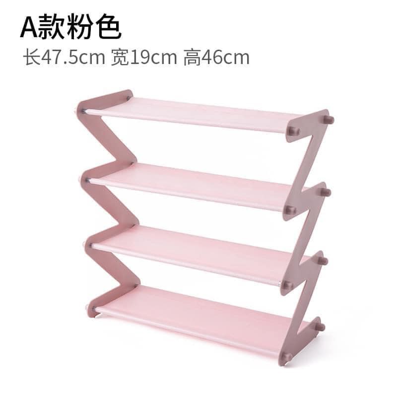kệ 4 tầng đa năng gấp gọn ziczac