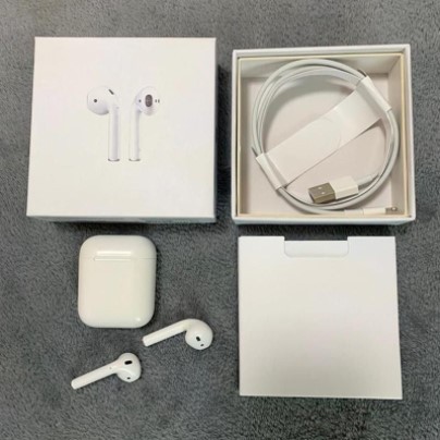 [AIRPODS 2] Tai Nghe Bluetooth Bản Mới  Đổi Tên ✔Định Vị ✔Sạc Không Dây - Bảo Hành 12 Tháng