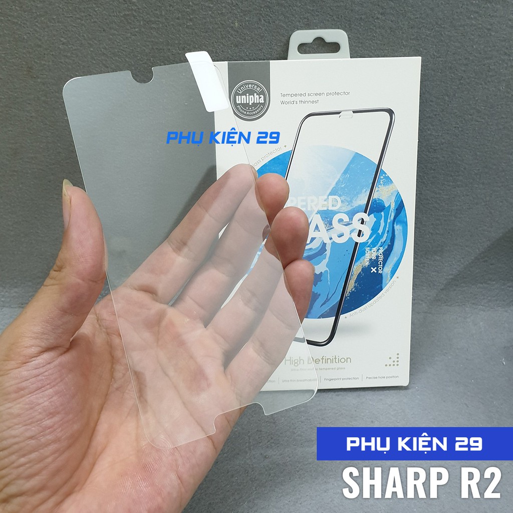 [Sharp R2/R2 compact/ R3/ R5G] Kính cường lực Glass Pro+ 9H