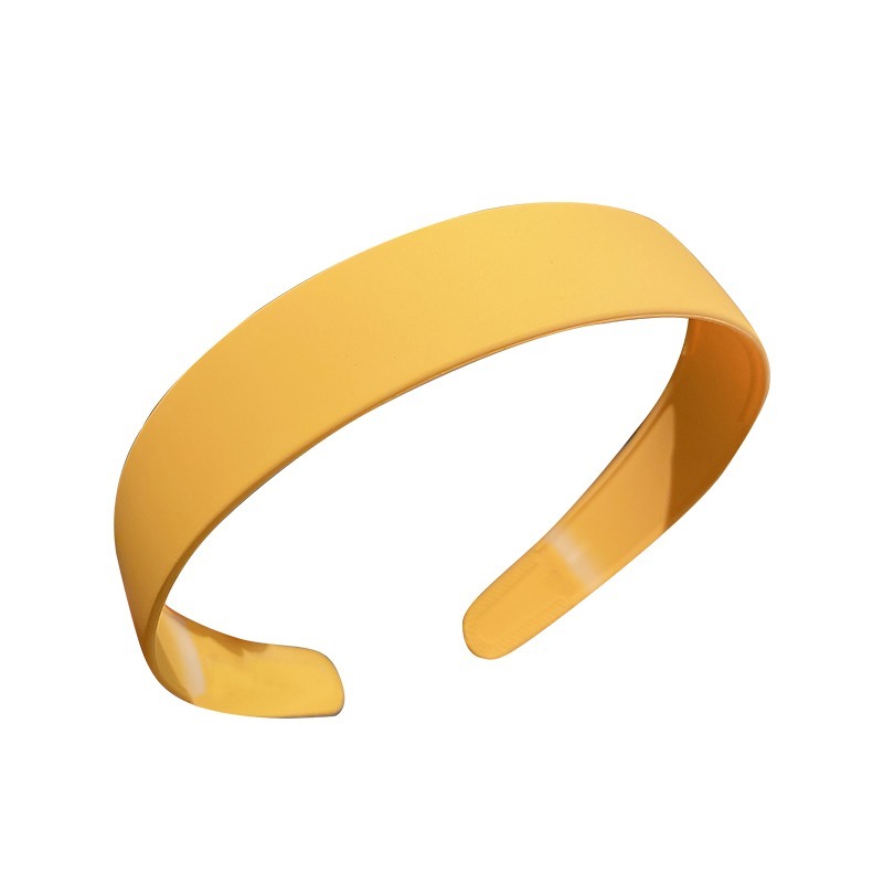 Băng Đô Cài Tóc Màu Trơn Phong Cách Hàn Quốc Cho Nữ