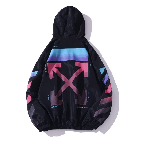 Áo Khoác Hoodie Off White Chống Gió Hoạ Tiết Kẻ Sọc Thời Trang 2020 Cho Nam Và Nữ | BigBuy360 - bigbuy360.vn