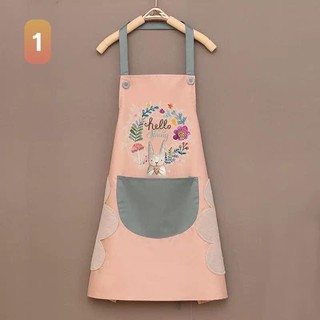 Tạp dề hoa thỏ