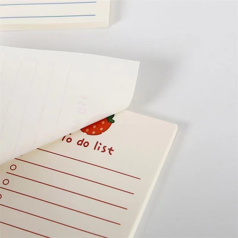 Set 50 Tờ Giấy Ghi Chú Hình Trái Cây Đáng Yêu