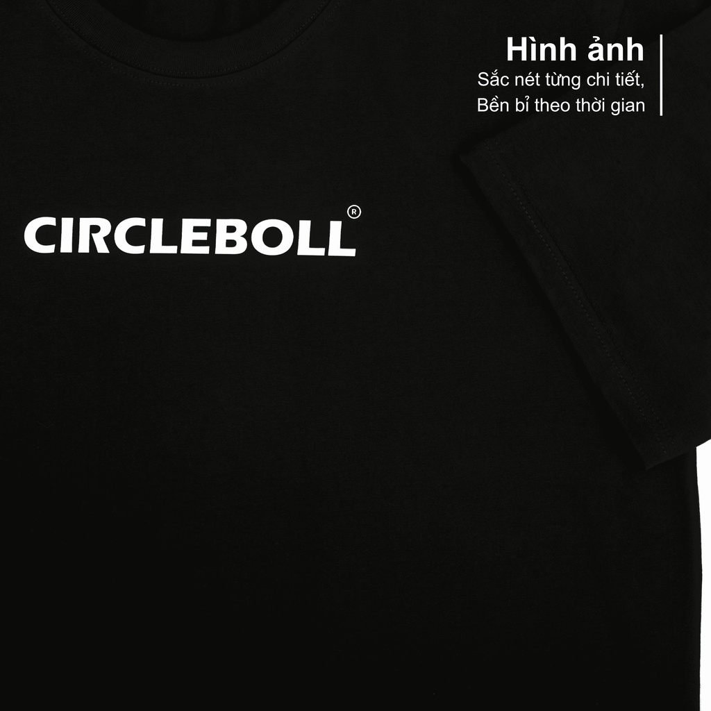 Áo Thun Unisex Circleboll Basic Tee Forrm Rộng Dành Cho Nam Nữ