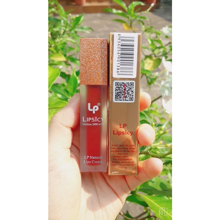 Son Kem LIPSICY Màu Lì Không Chì Mềm Mượt Lâu Trôi Không Nem Dùng Được Cho Bà Bầu 5g Tặng Kèm Son Dưỡng  Cùng Hãng