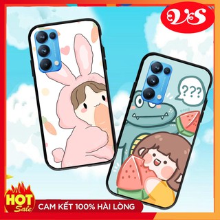 [ Hot Trend ] Ốp lưng Oppo Reno 5 / 4 / 4 Pro / 3 / 3 Pro / 2F / 2 / 10X hình RORO JUMP CUTE 04