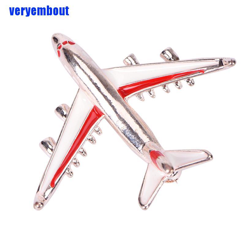 AIRCRAFT MODEL Trâm Cài Áo Hình Máy Bay Dễ Thương