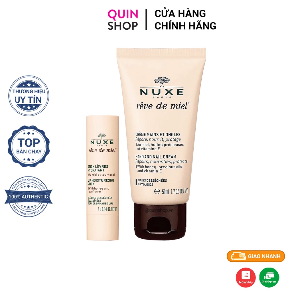 Kem Dưỡng Da Tay Nuxe Reve De Miel Hand And Nail Cream